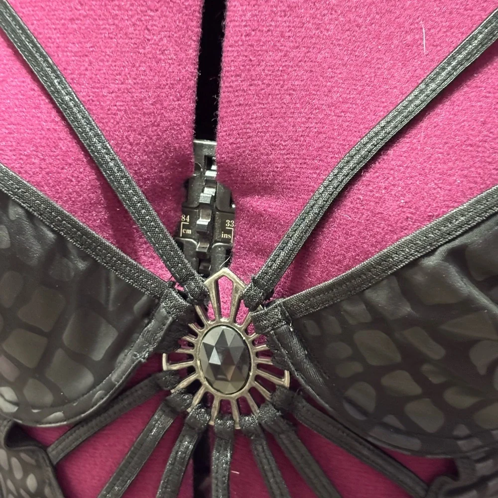 Dreamgirl Black low back sexy wear